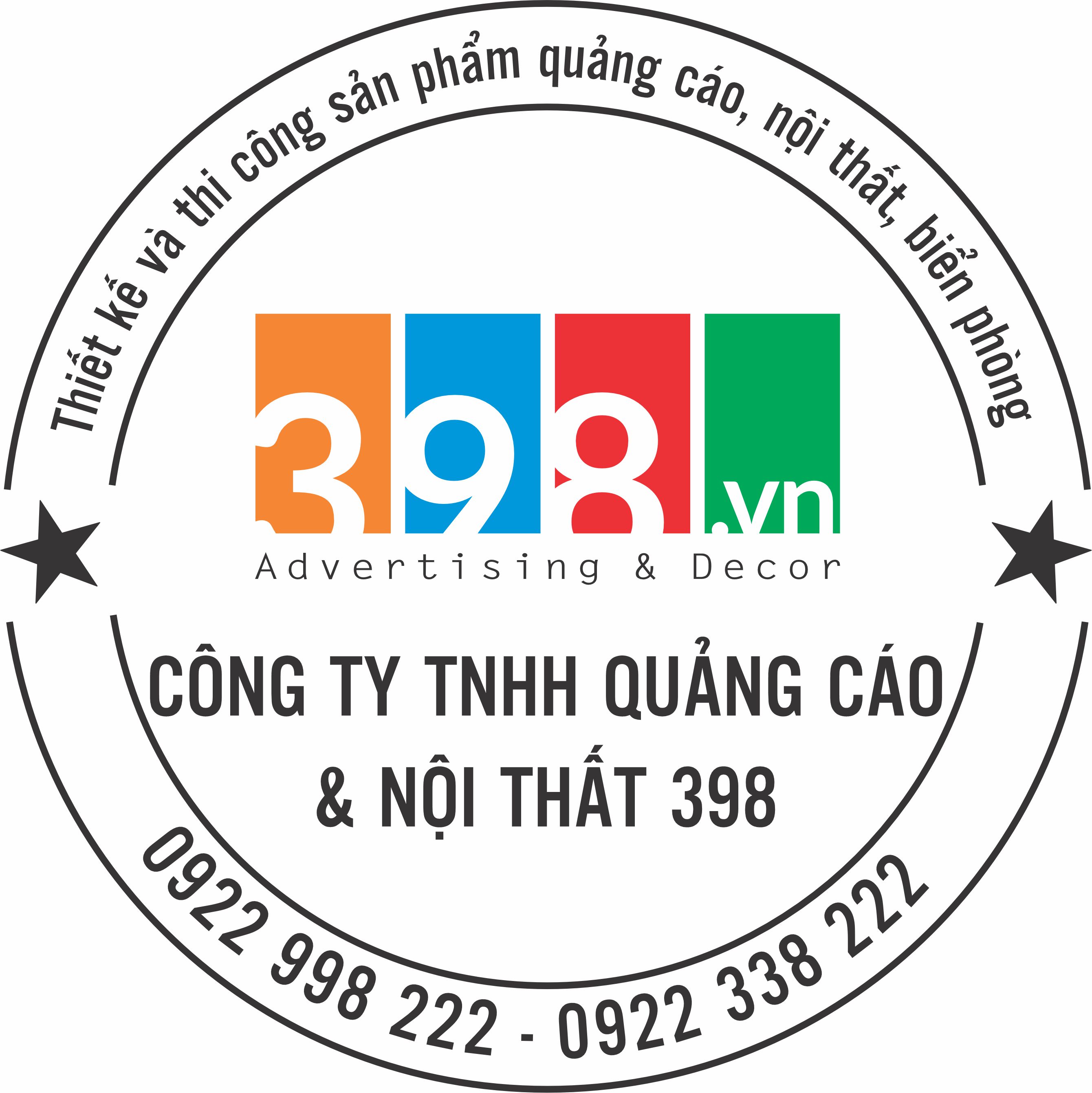 Công Ty TNHH Quảng Cáo & Nội Thất 398